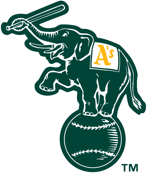 Oakland Athletics 1995-Pres Alternate Logo iron on transfers for fabric